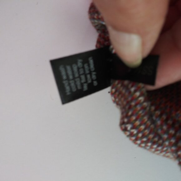 Peruvian Connection Pima Knit Dress Tank Midi Shift Empire Waist Brick Taupe XS - Picture 8 of 8